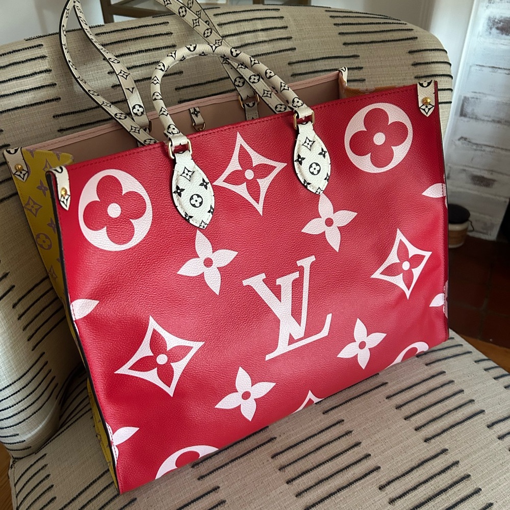 Rare Authentic Louis Vuitton On The Go GM
